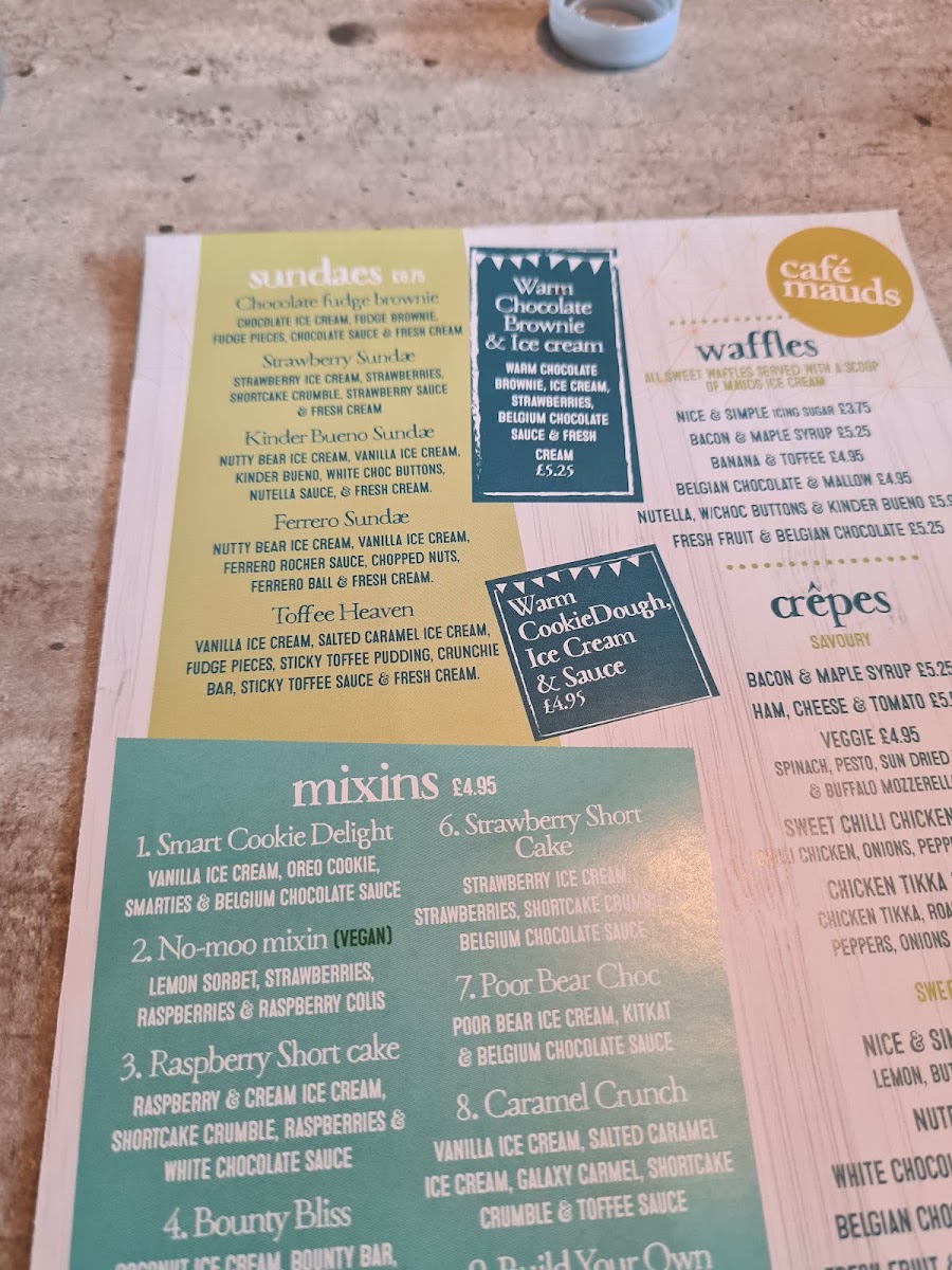 Cafe Mauds Menu - Image 4